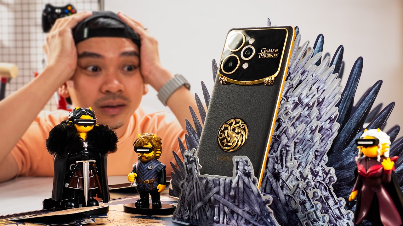Berapa kali bilang KEREN di video ini?? Unboxing HP SPECIAL EDITION realme 15 Pro X Game of Thrones!
