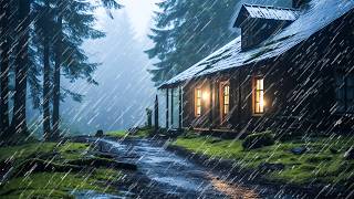 Rain Sounds for Sleep – Heavy Rain on the Roof and Thunder for Deep Sleep and a Calm Mind