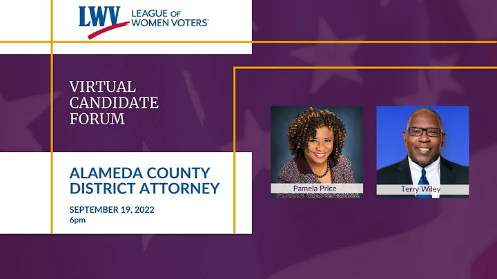 Alameda County District Attorney | Virtual Candida...