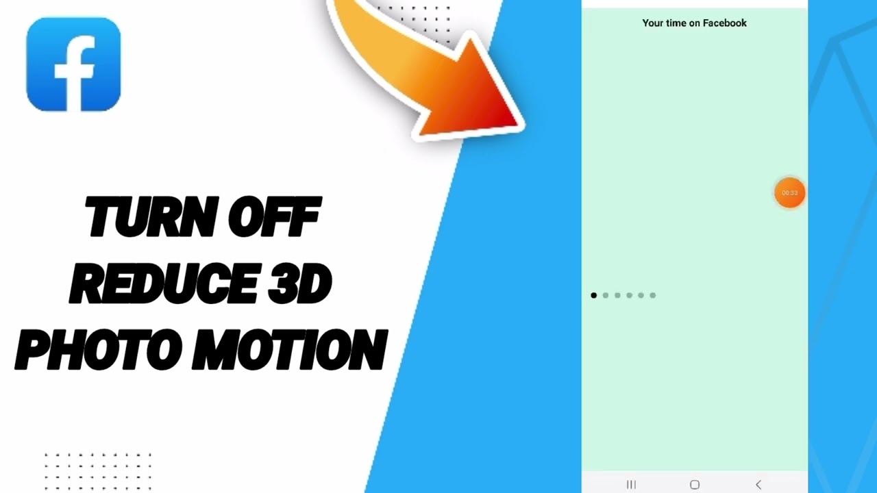 How To Turn Off Reduce 3D Photo Motion On Facebook App 2025
