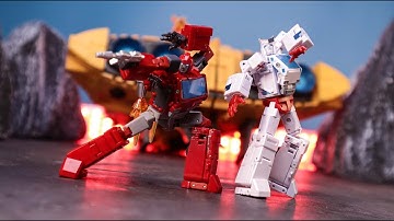 Newage H52 ER Ratchet/H51 Hawk Ironhide stop motion digital instructionss