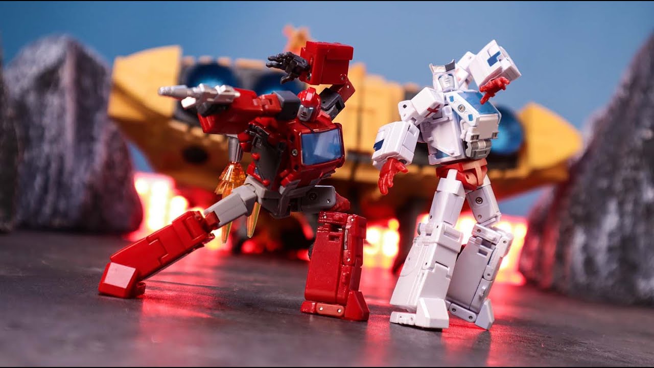 Newage H52 ER Ratchet/H51 Hawk Ironhide stop motion digital ...