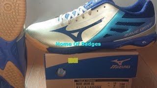 20150620 Mizuno 2015 Wave Drive A3 Men Women Table Tennis Sneakers 81GA150099