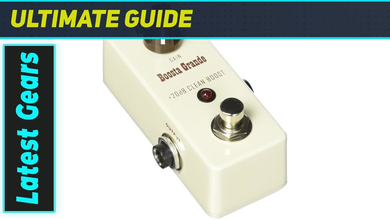 BBE Mini Boosta Grande: Your Amp's Secret Weapon - YouTube