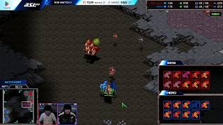 Asl S21 Quarterfinal 1 Set 1 Soma Vs Hero Zvz Match Point Starcraft Commentary