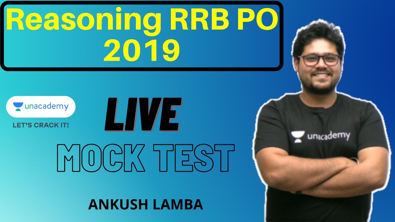 Reasoning RRB PO 2019 Paper | Ankush Lamba