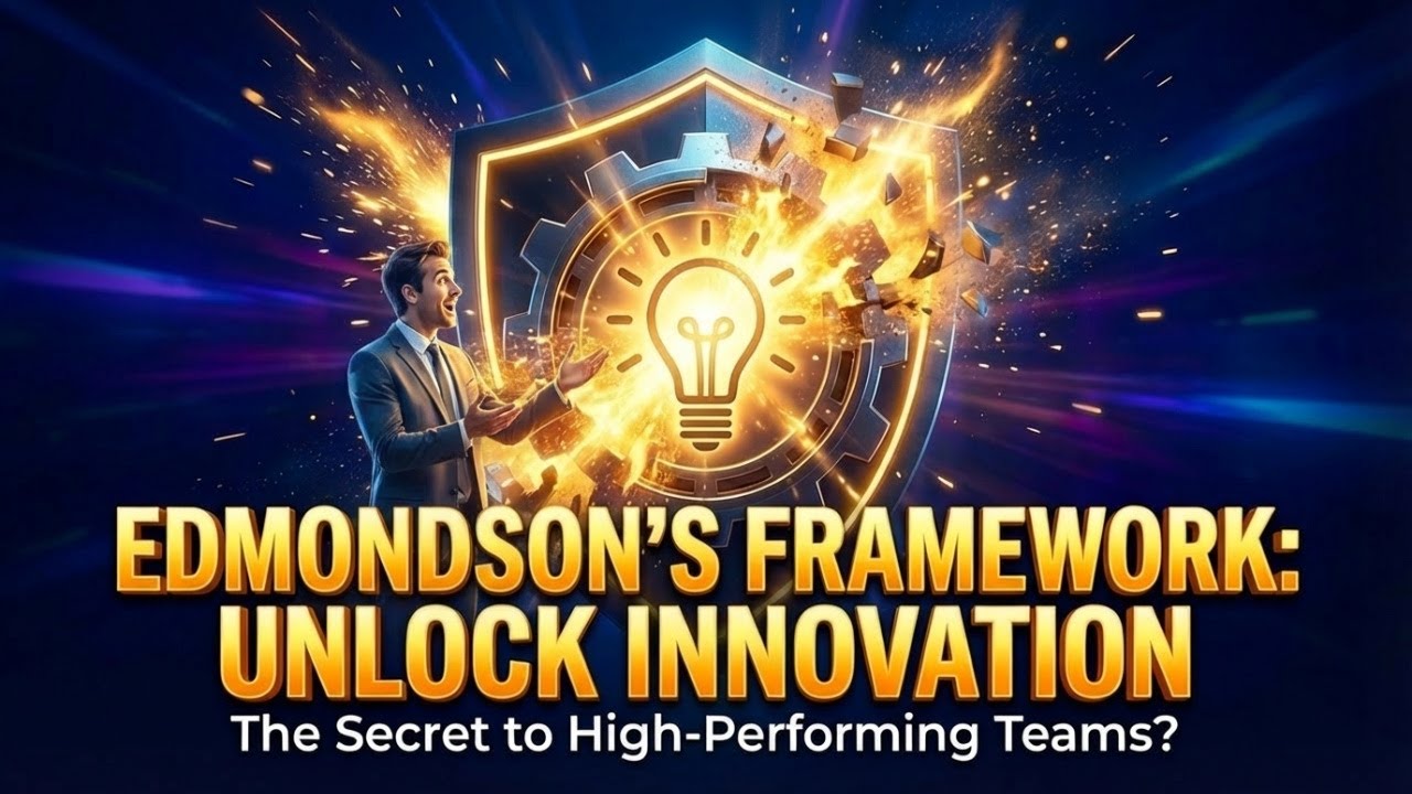 Объяснение концепции Эдмондсона: Создавайте команды, способные к инновациям.