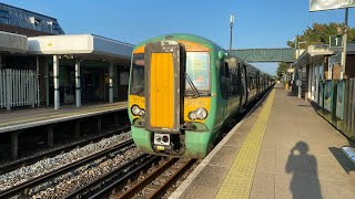 Class 377145 And 377414 Depart Polegate