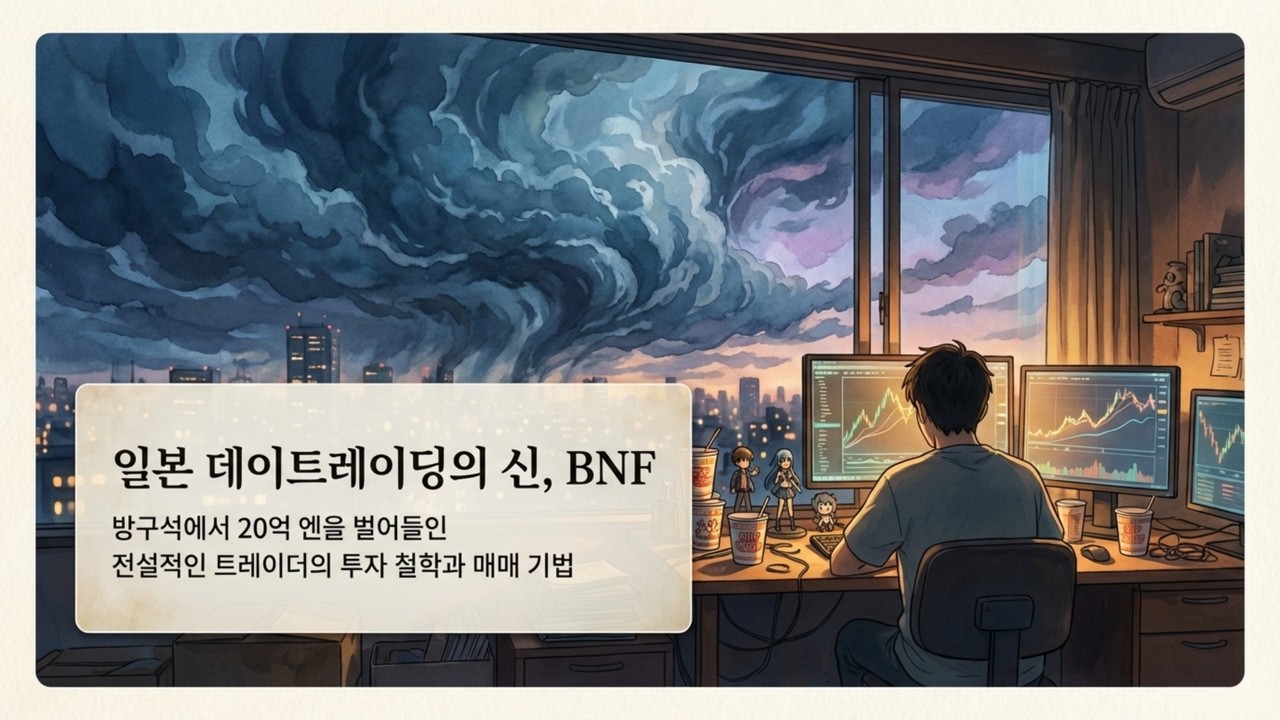 [BNF] 160만 원으로 4000억을 만든 일본 주식의 신, BNF의 실전 매매 기법 | 방구석에서 2천억 번 BNF의 기계적 매매법