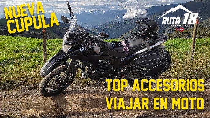 Viajas en moto? 5 accesorios infaltables para encarar la ruta