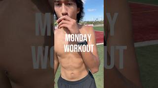 Monday Workout #track #marathontraining #runner #marathon #running