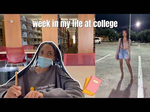 Week in My Life in College | Productivity, Studying, Date Night