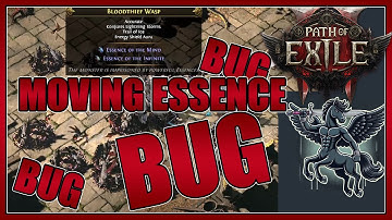 POE2 The Moving Essence BUG! Path of Exile 2 GLITCH