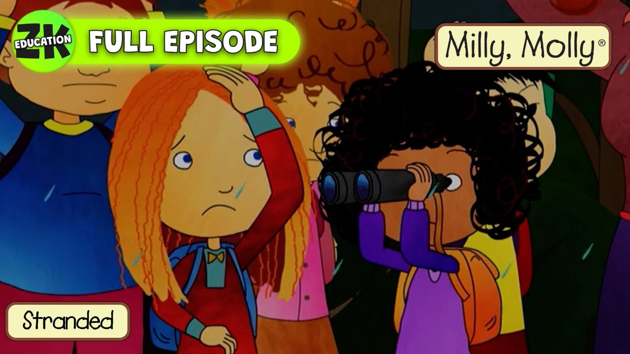 Stranded | Milly Molly Season 2 Episode 10 FULL EPISODE | ZeeKay Education