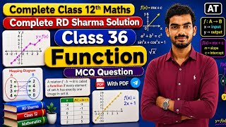 Functions(36) ऐसा पढ़ो कि भूलोगे नहीं |Class 12 Maths RD Sharma‎⁨@ATKiPathshala⁩#class12maths#cbse