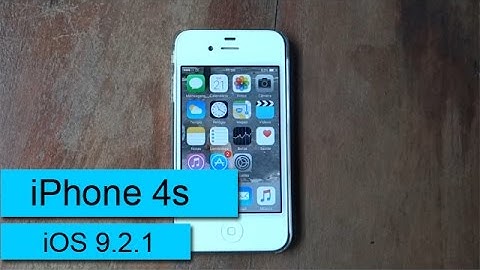 iPhone 4s iOS 9.2.1 - Speed Test [PT-BR]