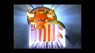 1999 Chicago Bulls on WGN opening graphic.