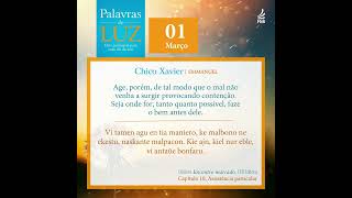 Palavras de Luz em Português e Esperanto | 01 de março de 2026