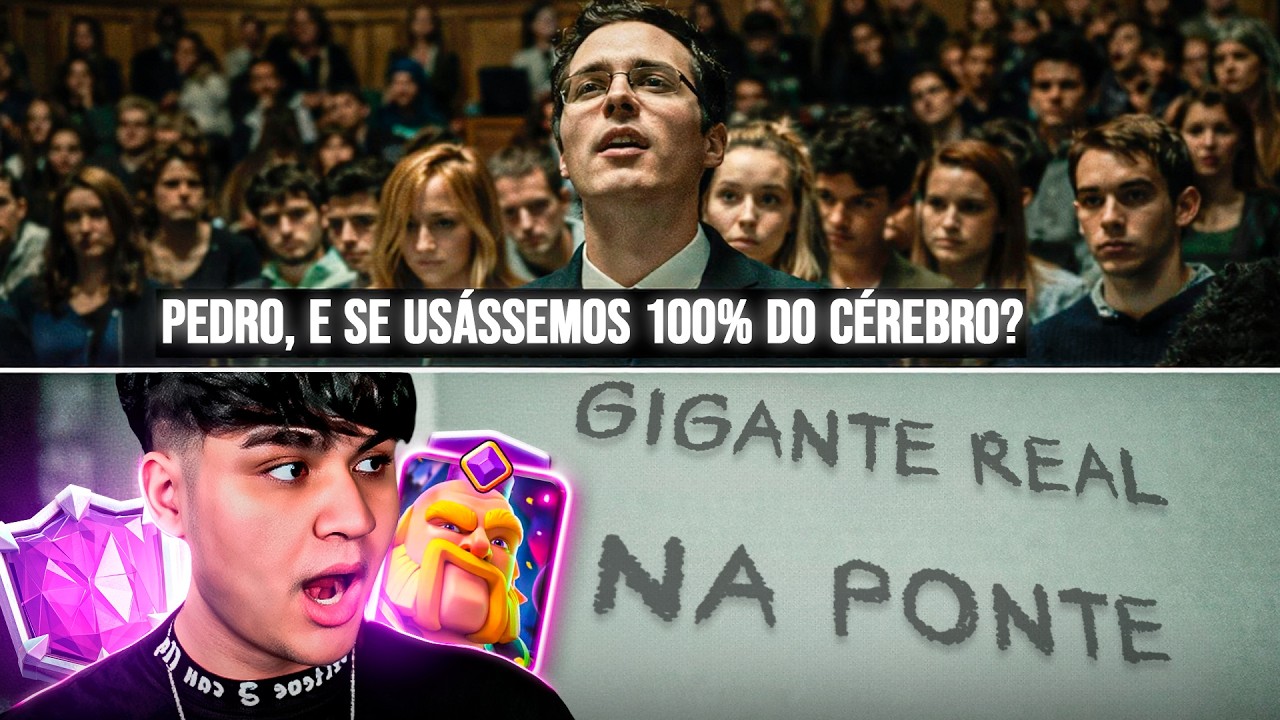 ISSO Acontece QUANDO Eu JOGO SÉRIO Para AMASSAR No TOP GLOBAL Do CLASH ROYALE