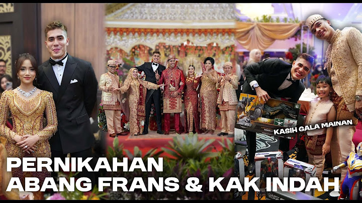 Selamat Pernikahan Abang Frans Faisal | Ketemu Fuji Dan Keluarga Besar