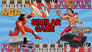 Rygar Nes vs Rygar Master System
