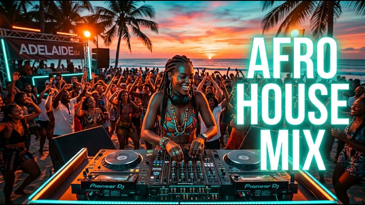 Afro House DJ Set 🔥 Live Mix with Tribal Drums & Soulful Vibes - YouTube