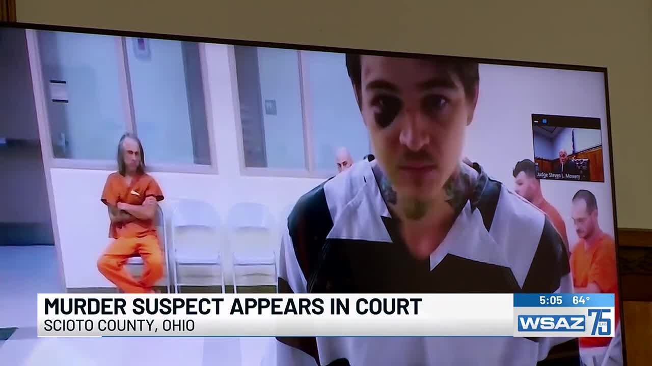 Murder suspect appears in court in Scioto County - YouTube