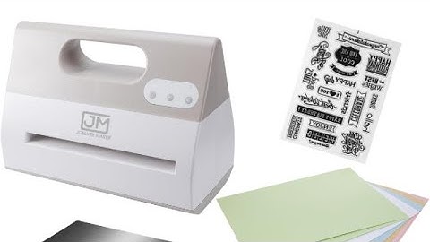 Joelver Maker Electric Die Cutting and Embossing Machine Unboxing