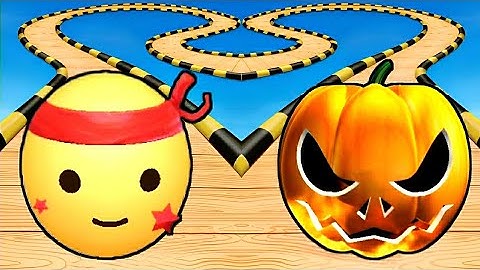 Sky Rolling Ball 3D Vs Going Balls - All level Mobile Gameplay Walkthrough Android iOS part 6