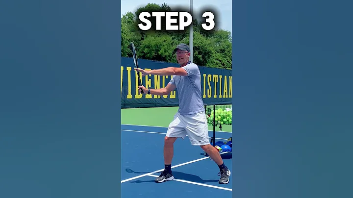 Tennis FOREHAND for Beginners:  5 EASY steps #tennis #howto #tennisplayer #sports #tennisplayer