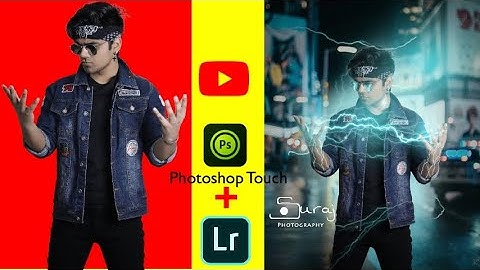 🔥 taukeer editz lighting effect photo editing with Photoshop touch 🔥 this photo have been it with ps