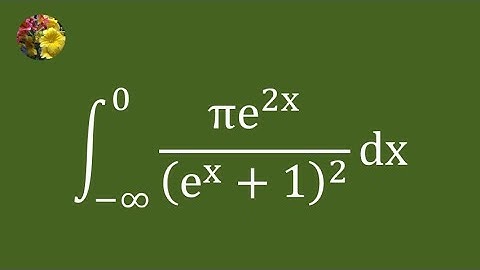3rd method to evaluate the improper integral using elementary techniques (Mis-1741AA)