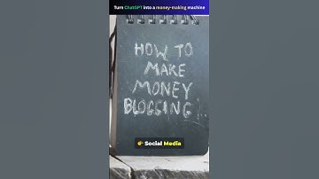 Turn ChatGPT into a money making machine. #chatgpt #workfromhome #passiveincome #ai #usa #jobs