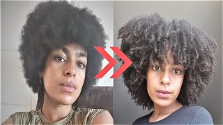 Long lasting Wash and Go on type 4 Natural Hair (Low maintenance)