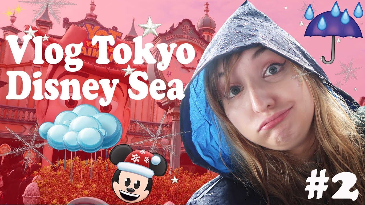 Rainy Day à Tokyo Disney Sea 🎄 Vlog 2/4