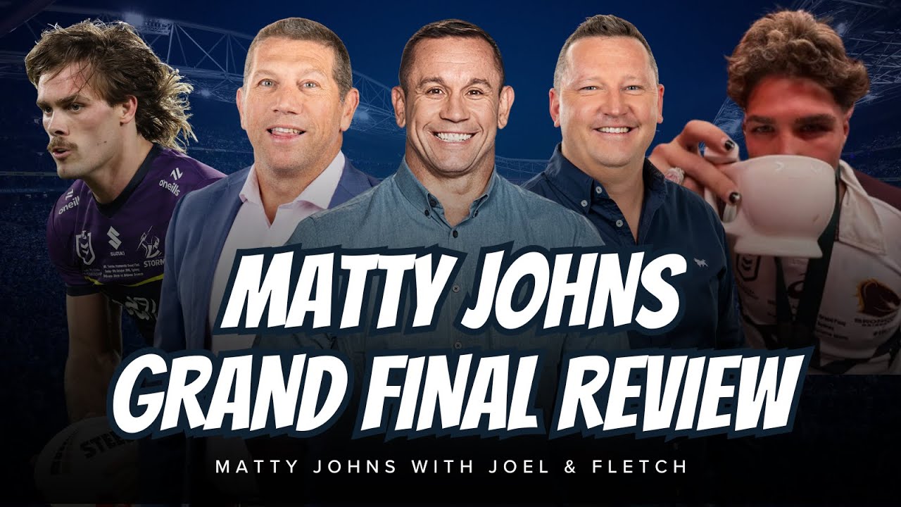 #NRL | Matty Johns Grand Final Review with Joel and Fletch!