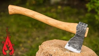 Blacksmithing  Forging an axe