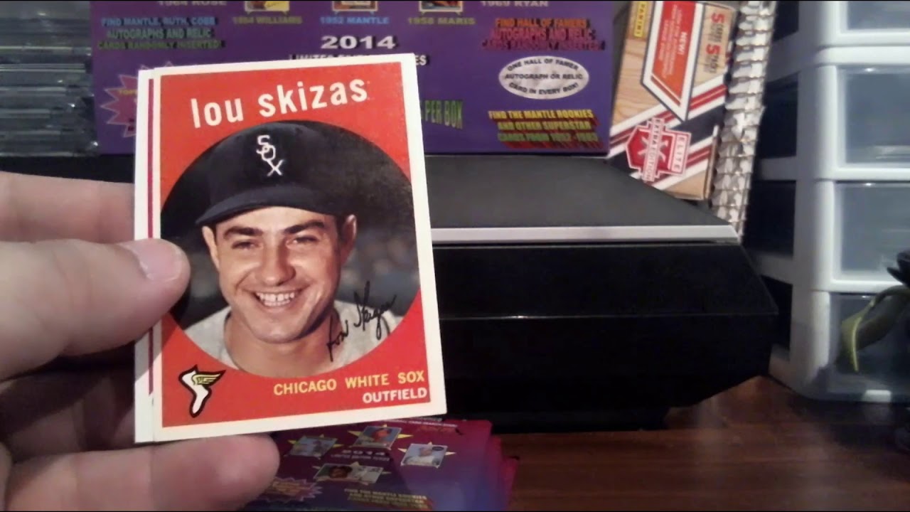 2014 Vintage Treasures Box Break YouTube