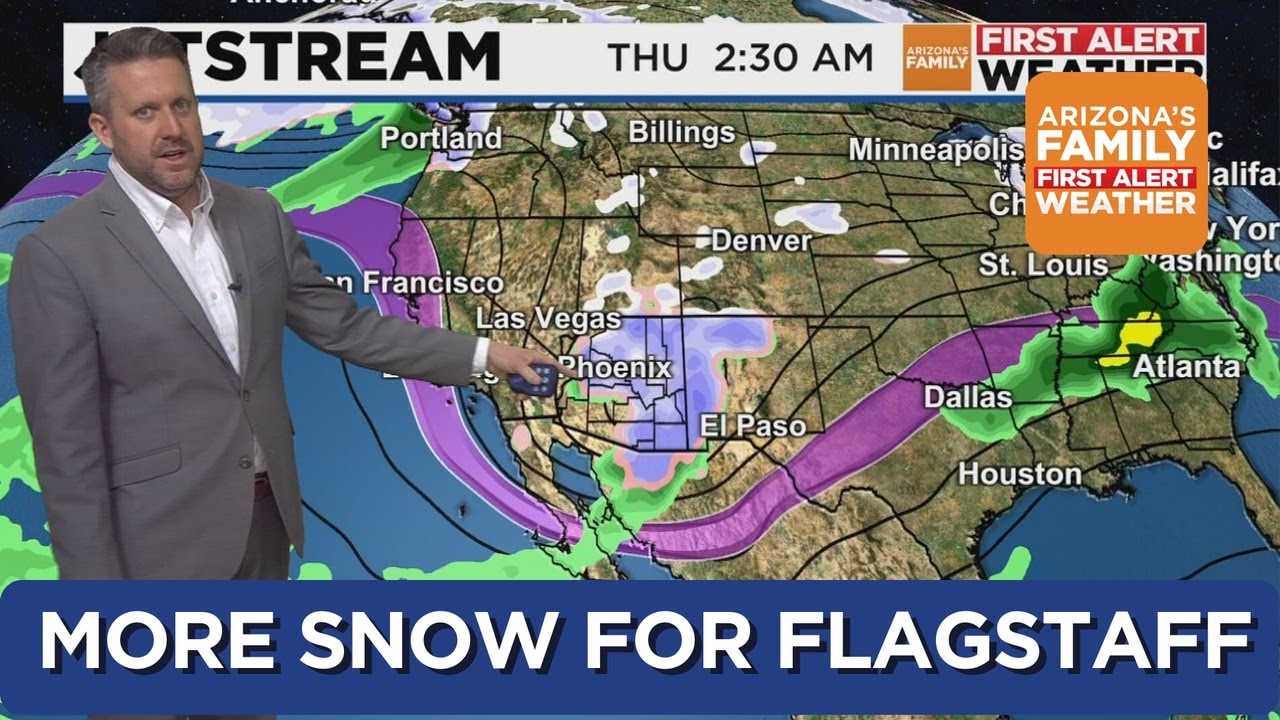 Big winter storm for northern Arizona - YouTube