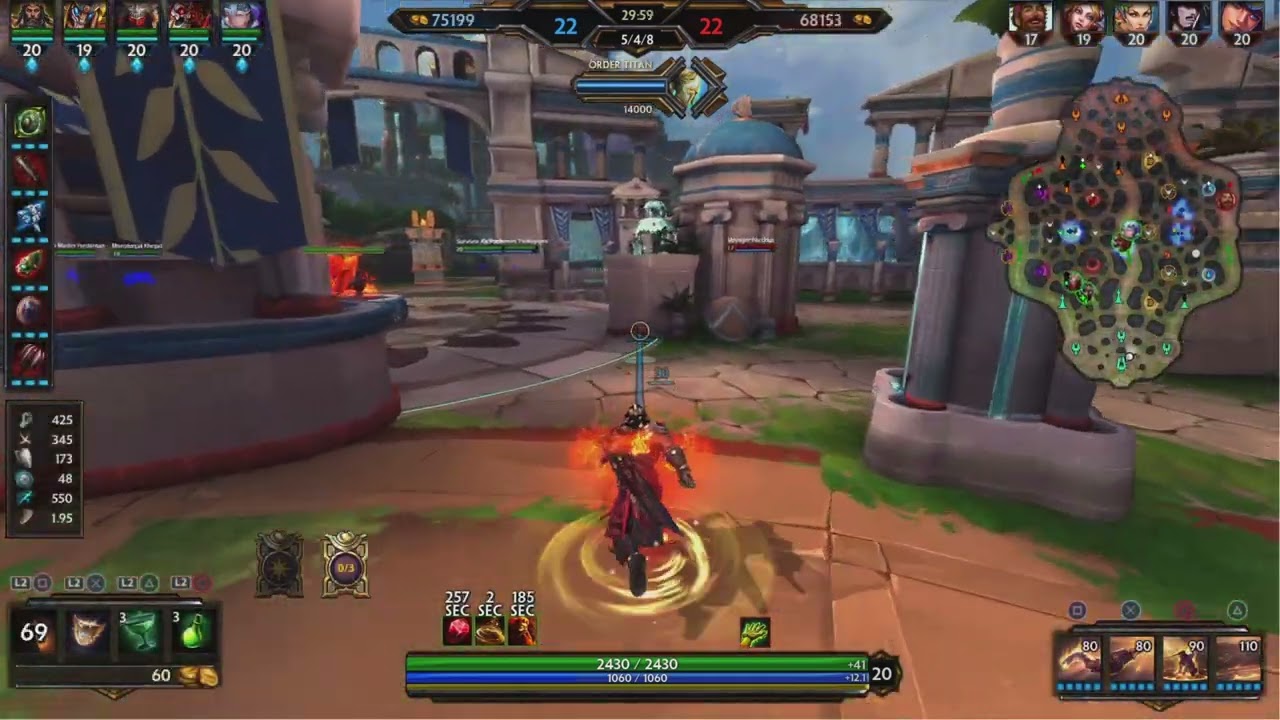 Smite PS5 Conquest Gilgamesh Jungle Gameplay 7 Kills 33 Thousand Damage Top Damage!