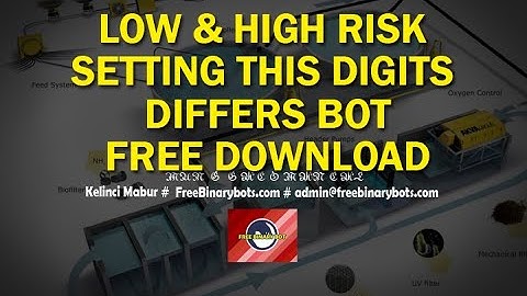 Binary.com Bot XML Download 2021 - High & Low Risk Differ Bot