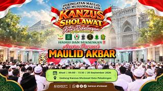 Download lagu 📡🔴 LIVE-PUNCAK MAULID AKBAR KANZUS SHOLAWAT 2026