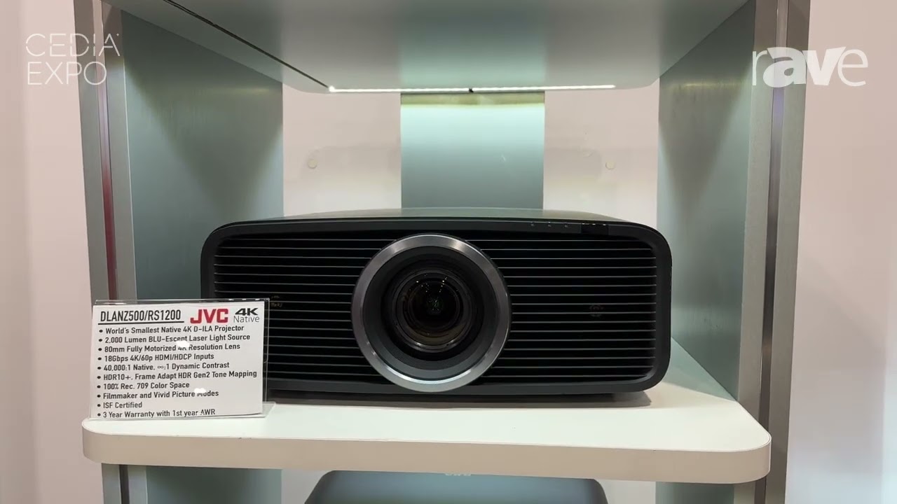 CEDIA Expo 2024: JVC Intros DLANZ500/RS1200 Native 4K 2000-Lumen D