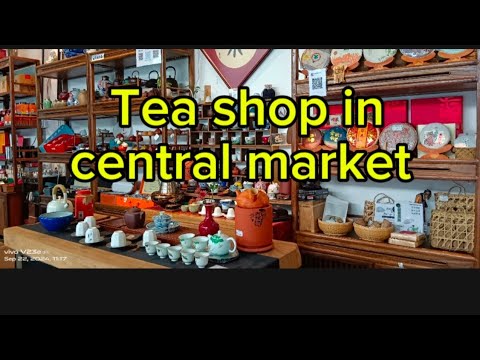 TEASHOP IN CENTRAL MARKET#shortvideos