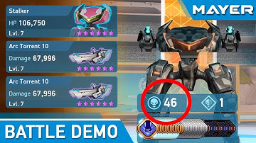 Balance is dead ⚰️ 46 kills in 2 rounds, Stalker & Arc Torrent | Mech Arena