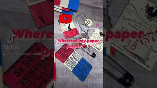 Fun File Folder tags! #scrapbooking #junkjournal #papercraft #craft