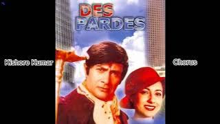 Yeh Des Pardes | Kishore Kumar | Des Pardes (1978) Title Song | Rajesh Roshan | Amit Khanna