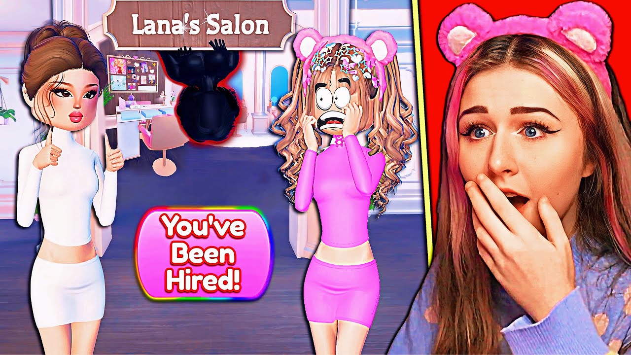 Меня взяли на работу в салон Ланы, но случилось неожиданное... | ROBLOX: Одевайся, чтобы произвес...