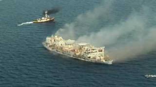 Sinking of the USS Hoyt S. Vandenberg in Key West FL