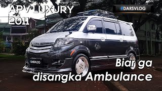 MODIFIKASI VW TRANSPORTER LOOK - Suzuki APV Luxury 2011 ‼️ #DARSVLOG